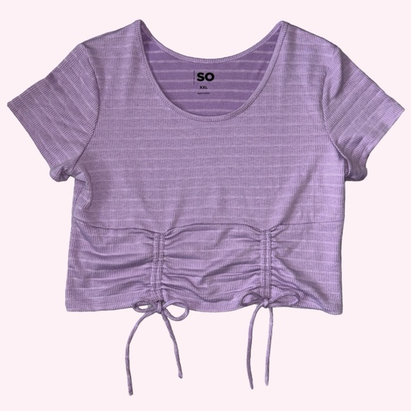 Cropped Short Sleeved Shirt - Picture 1 of 4